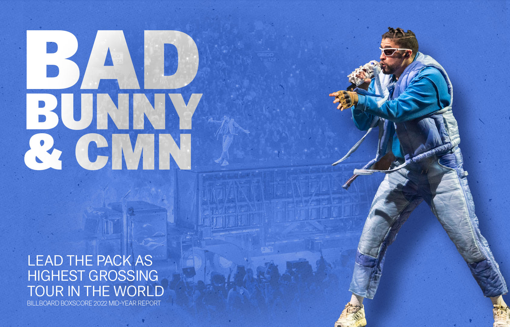 Bad Bunny kicked off the “World's Hottest Tour” last night and performed a  huge set list that included 45 songs. To check out the full list…